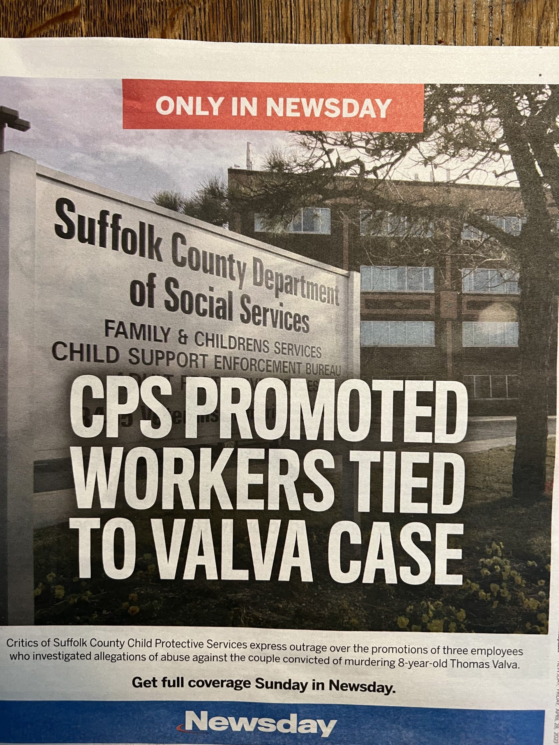 Picture of Newsday CPS Workers