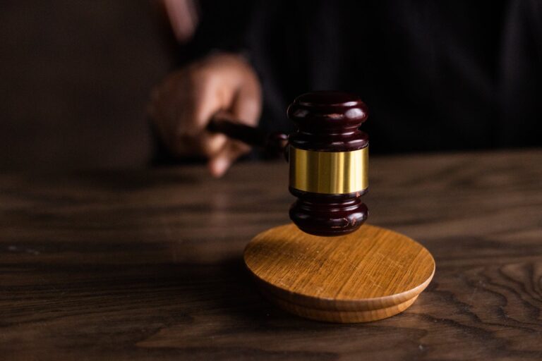 brown wooden gavel on brown wooden table for Ny court cameras